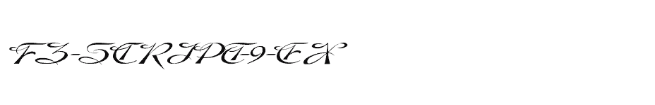 font FZ-SCRIPT-9-EX download