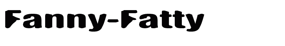 font Fanny-Fatty download