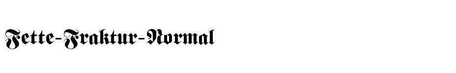 font Fette-Fraktur-Normal download