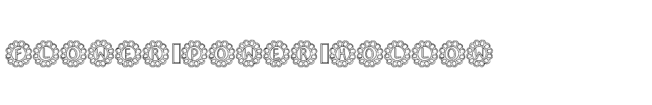 font Flower-Power-Hollow download