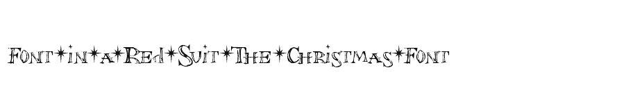 font Font-in-a-Red-Suit-(The-Christmas-Font) download