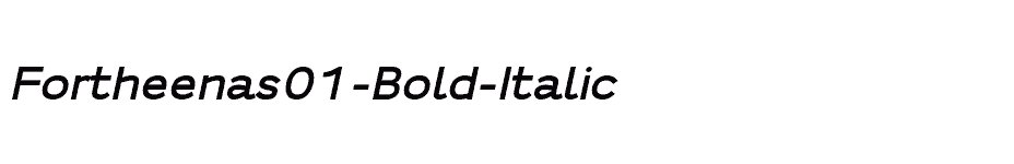 font Fortheenas01-Bold-Italic download