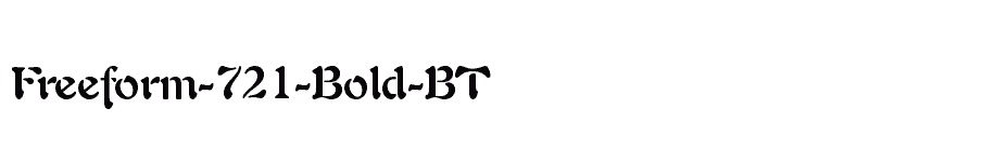 font Freeform-721-Bold-BT download