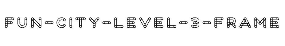 font Fun-City-Level-3-Frame download