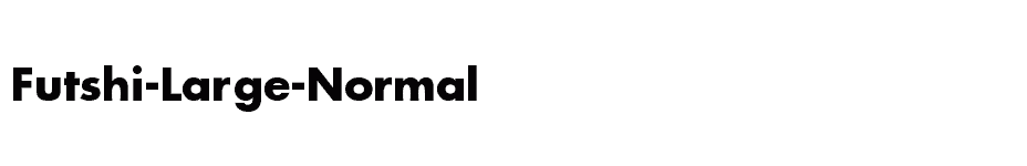 font Futshi-Large-Normal download