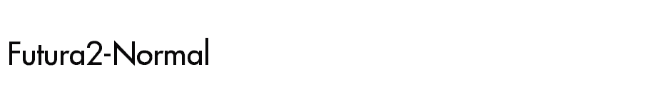 font Futura2-Normal download