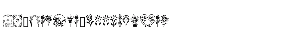 font GE-Floral-Stencils download