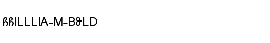 font GGIlllia-M-Bold download