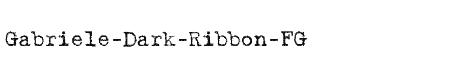 font Gabriele-Dark-Ribbon-FG download