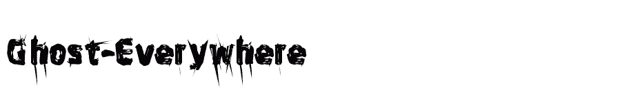 font Ghost-Everywhere download