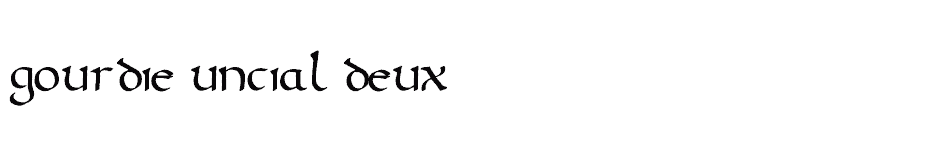 font Gourdie-Uncial-Deux download