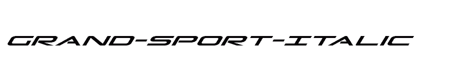 font Grand-Sport-Italic download