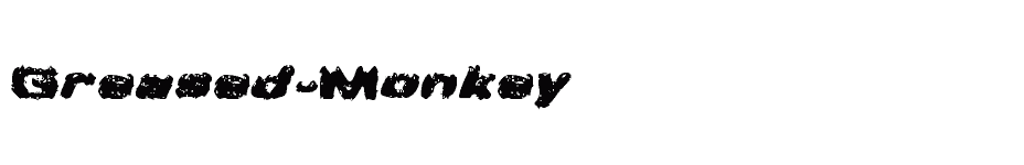 font Greased-Monkey download