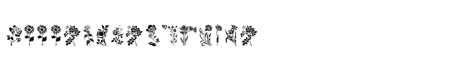 font HFF-Floral-Stencil download