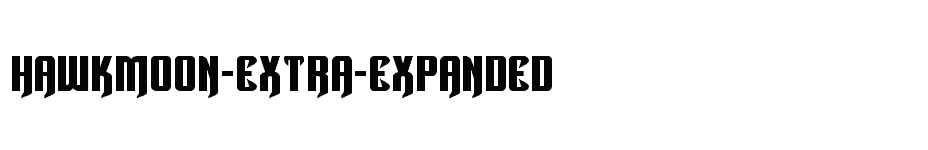 font Hawkmoon-Extra-expanded download