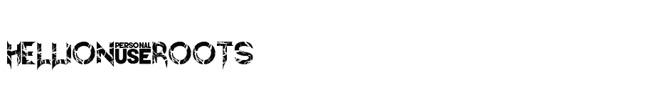 font Hellion-Roots download