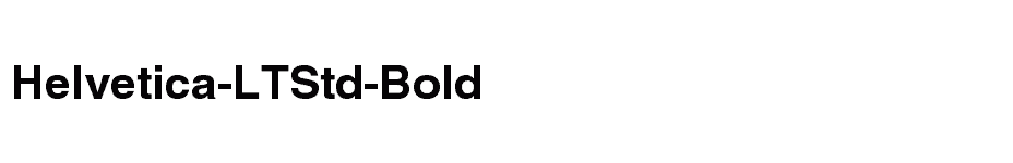 font Helvetica-LTStd-Bold download