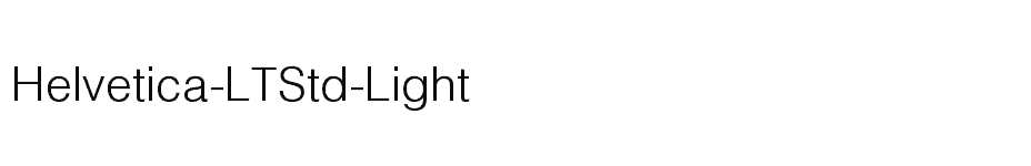 font Helvetica-LTStd-Light download