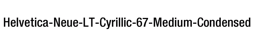 font Helvetica-Neue-LT-Cyrillic-67-Medium-Condensed download