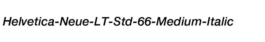 font Helvetica-Neue-LT-Std-66-Medium-Italic download