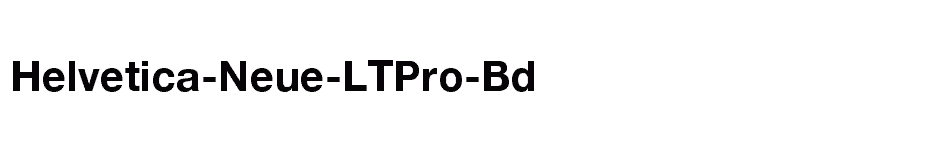 font Helvetica-Neue-LTPro-Bd download