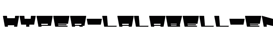 font Hyper-Lalabell-EN download