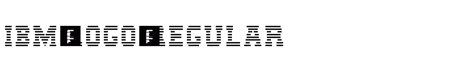 font IBM-Logo-Regular download
