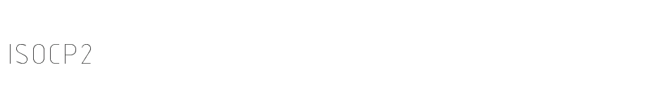 font ISOCP2 download