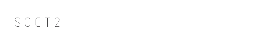 font ISOCT2 download