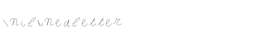 font Inclinedletter download