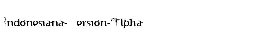 font Indonesiana-Version-Alpha download