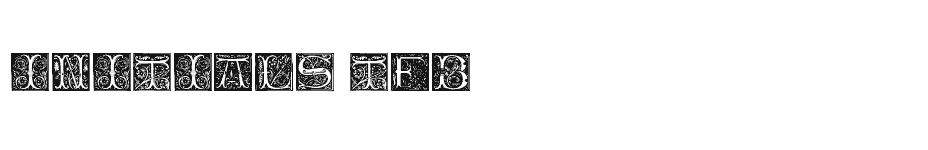 font Initials-TFB download