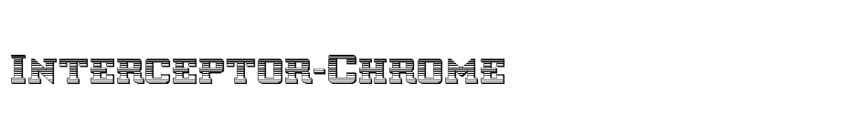 font Interceptor-Chrome download