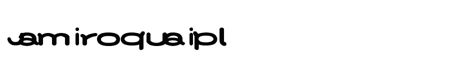 font JAMIROQUAIpl download