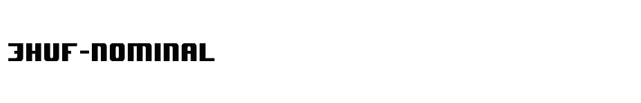 font JHUF-Nominal download