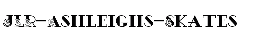 font JLR-Ashleighs-Skates download