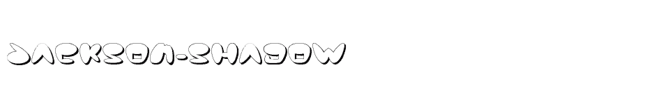 font Jackson-Shadow download