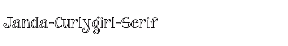 font Janda-Curlygirl-Serif download