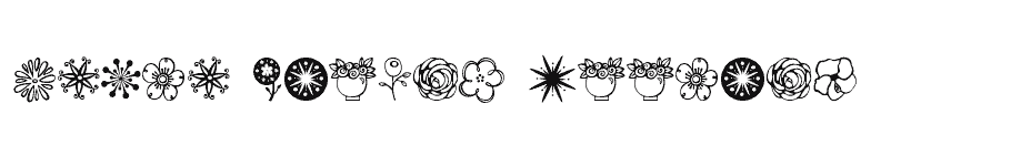 font Janda-Flower-Doodles download