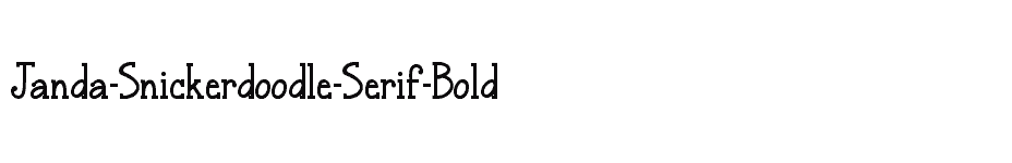 font Janda-Snickerdoodle-Serif-Bold download