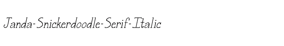 font Janda-Snickerdoodle-Serif-Italic download