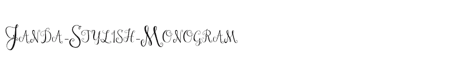 font Janda-Stylish-Monogram download