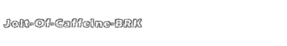 font Jolt-Of-Caffeine-BRK download