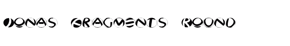 font Jonas-Fragments-Round download