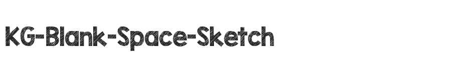 font KG-Blank-Space-Sketch download