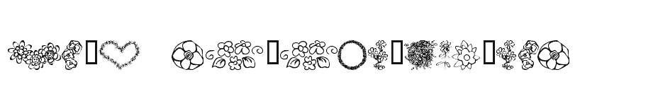 font KR-Just-The-Flowers download