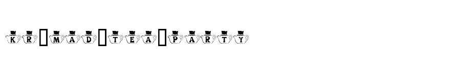 font KR-Mad-Tea-Party download