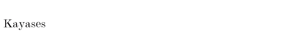 font Kayases download
