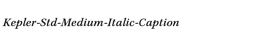 font Kepler-Std-Medium-Italic-Caption download