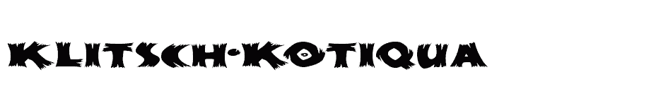 font Klitsch-KOtiqua download